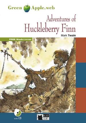 The Adventures of Huckleberry Finn. Buch + Audio-CD de Mark Twain