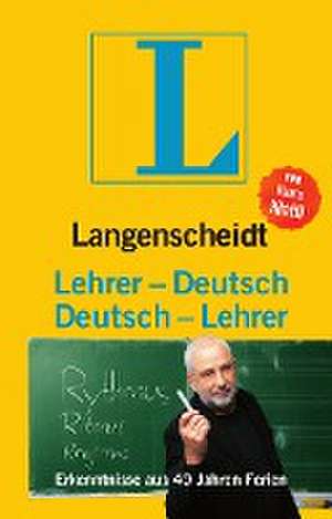 Langenscheidt Lehrer-Deutsch/Deutsch-Lehrer de Han's Klaffl