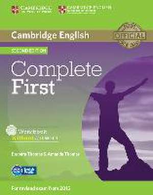 Complete First - Second Edition. Student's Pack (Student's Book without answers with CD-ROM, Workbook without answers with Audio CD) de Guy Brook-Hart