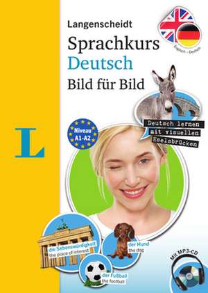 Langenscheidt Sprachkurs Deutsch Bild für Bild - Der visuelle Kurs für den leichten Einstieg mit Buch und einer MP3-CD de Christoph Obergfell