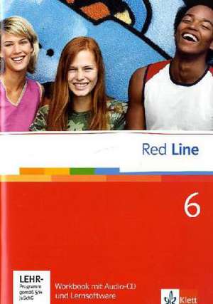 Red Line 6. Workbook mit Audio-CD und Lernsoftware de Frank Hass