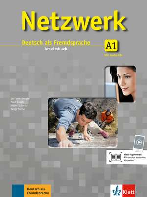 Netzwerk A1 - Arbeitsbuch mit 2 Audio-CDs de Paul Rusch