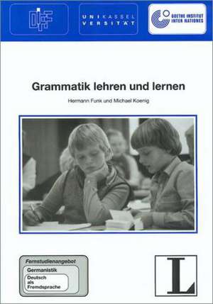 1: Grammatik lehren und lernen de Hermann Funk