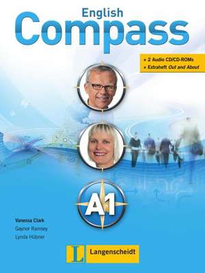 English Compass A1 - Student's Book mit 2 Audio-CD/CD-ROMs de Vanessa Clark