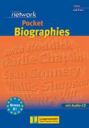 English Network Pocket Biographies - Buch mit Audio-Download de Sarah Clemitshaw