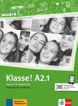 Klasse! A2.1. Übungsbuch mit Audios online de Sarah Fleer