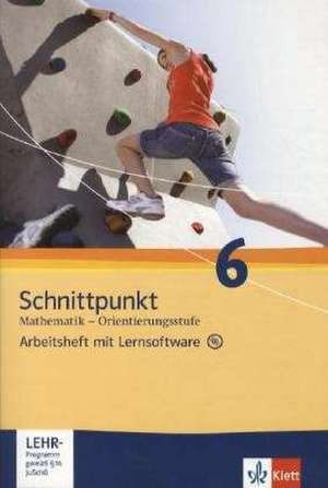 Schnittpunkt Mathematik - Ausgabe für Schleswig-Holstein. Neubearbeitung. Arbeitsheft Orientierungsstufe mit Lernsoftware plus Lösungsheft 6. Schuljahr