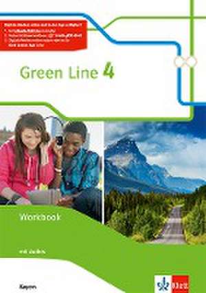 Green Line 4. Ausgabe Bayern. Workbook mit Audios 8. Klasse