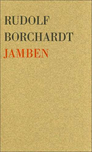 Jamben de Marie-Luise Borchardt