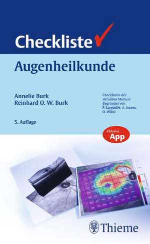 Checkliste Augenheilkunde de Annelie Burk