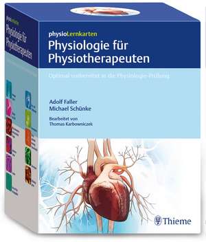 physioLernkarten - Physiologie für Physiotherapeuten de Thomas Karbowniczek