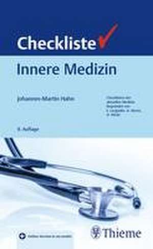 Checkliste Innere Medizin de Johannes-Martin Hahn