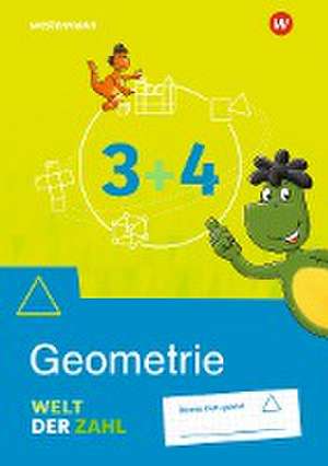 Welt der Zahl 3 / 4. Arbeitsheft Geometrie de Thomas Rottmann