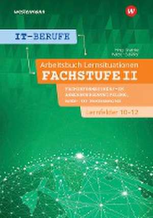 IT-Berufe. Lernsituationen Fachstufe Lernfelder 10-12 Fachinformatiker Anwendungsentwicklung: Arbeitsbuch de Ingo Patett