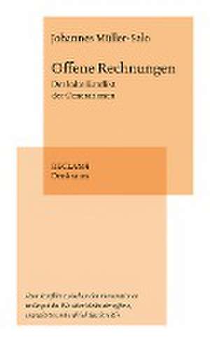 Offene Rechnungen de Johannes Müller-Salo