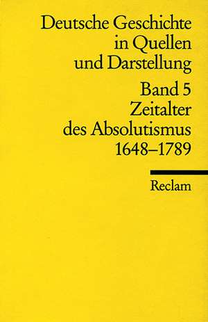 Deutsche Geschichte 5 in Quellen und Darstellungen de Helmut Neuhaus