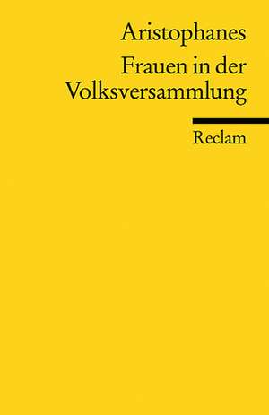 Frauen in der Volksversammlung de Aristophanes