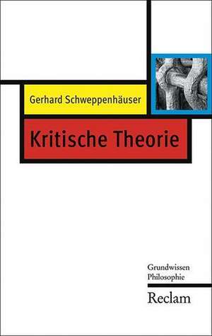 Kritische Theorie de Gerhard Schweppenhäuser