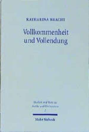 Vollkommenheit und Vollendung de Katharina Bracht