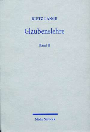 Glaubenslehre de Dietz Lange