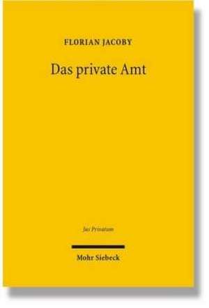 Das private Amt de Florian Jacoby