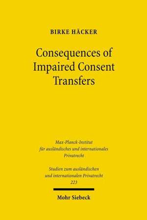 Consequences of Impaired Consent Transfers de Birke Hacker