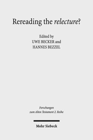 Rereading the Relecture?: The Question of (Post)Chronistic Influence in the Latest Redactions of the Books of Samuel de Uwe Becker