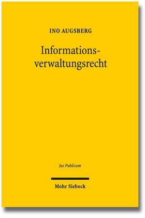 Informationsverwaltungsrecht de Ino Augsberg