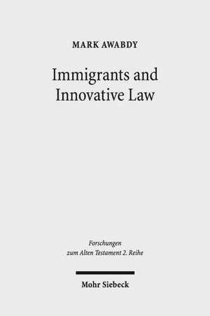 Immigrants and Innovative Law de Mark A. Awabdy