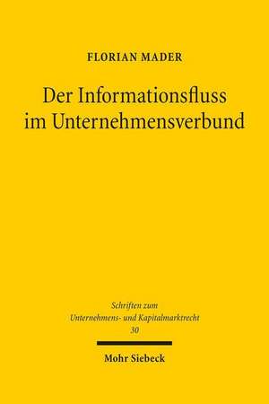 Der Informationsfluss Im Unternehmensverbund: Wirtschaft Und Gesellschaft. Studienpaket(bande I/22,1-5 + I/23; 6 Bande) de Florian Mader