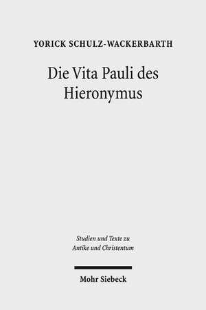 Die Vita Pauli Des Hieronymus de Schulz-Wackerbarth, Yorick