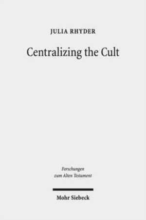 Centralizing the Cult de Julia Rhyder
