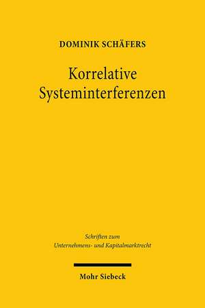 Korrelative Systeminterferenzen de Dominik Schäfers