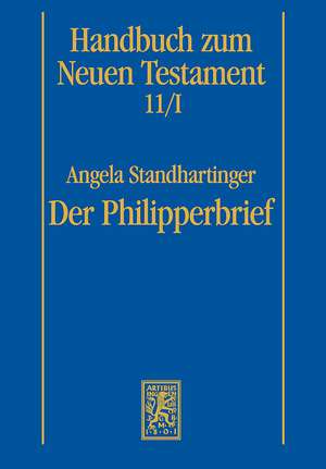 Der Philipperbrief de Angela Standhartinger