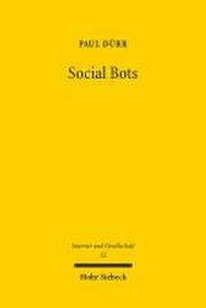 Social Bots de Paul Dürr