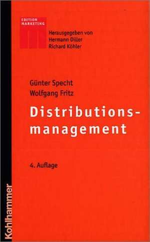 Distributionsmanagement de Günter Specht