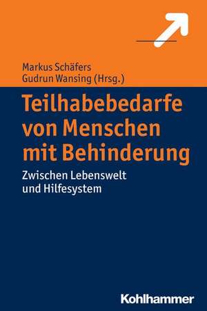 Teilhabebedarfe Von Menschen Mit Behinderung: Zwischen Lebenswelt Und Hilfesystem de Markus Schäfers