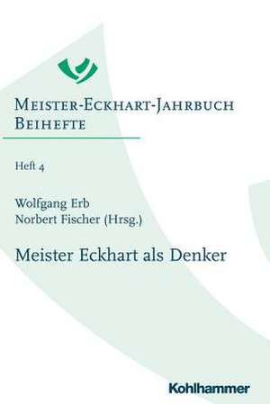 Meister Eckhart ALS Denker de Baumann, Lutz