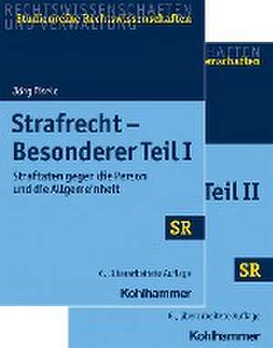 Strafrecht - Besonderer Teil I + Besonderer Teil II - Paket de Jörg Eisele