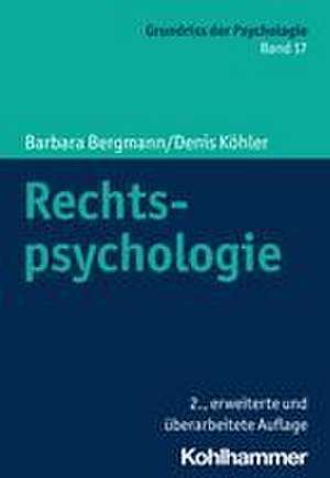 Rechtspsychologie de Barbara Bergmann