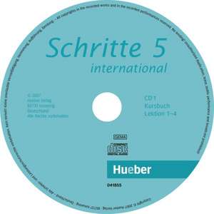 Schritte international 5. 2 Audio-CDs zum Kursbuch de Johannes Raspe