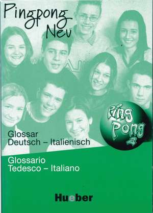 Pingpong neu 2. Glossar Deutsch - Italienisch de Gabriele Kopp