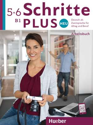 Schritte plus Neu 5+6. Arbeitsbuch + 2 Audio-CDs zum Arbeitsbuch de Barbara Gottstein-Schramm