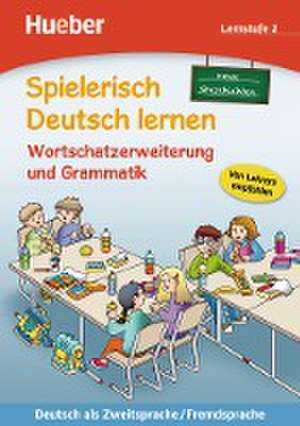 Spielerisch Deutsch lernen, neue Geschichten Lernstufe 2. Wortschatzerweiterung und Grammatik de Marion Techmer