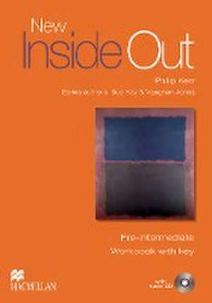 New Inside Out Pre-Intermediate. Workbook with Audio-CD and Key de SUE KAY