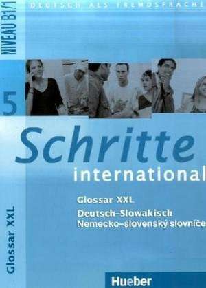 Schritte international 5. Glossar XXL Deutsch-Slowakisch de Marianna Mulfinger