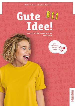 Gute Idee! B1.1. Kursbuch plus interaktive Version de Wilfried Krenn