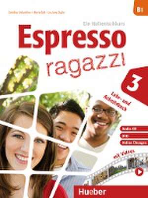 Espresso ragazzi 3 - Lehr- und Arbeitsbuch mit Audio-CD und DVD de Euridice Orlandino