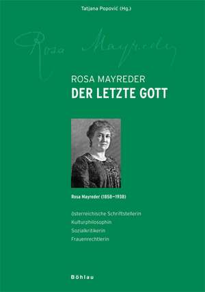 Der letzte Gott de Rosa Mayreder