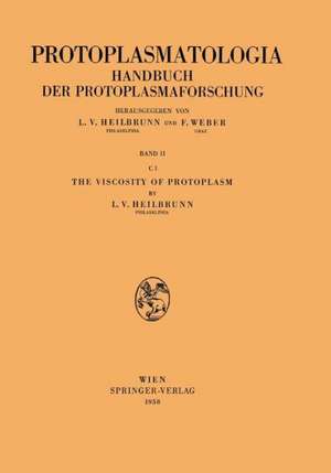 The Viscosity of Protoplasm de Lewis V. Heilbrunn